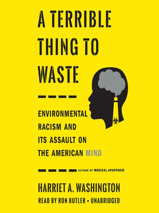 Title details for A Terrible Thing to Waste by Harriet A. Washington - Wait list